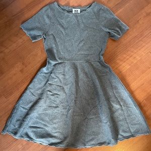 Milly gray knit dress